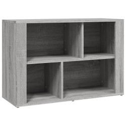 vidaXL Aparador de madera contrachapada gris Sonoma 80x30x54 cm