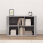 vidaXL Aparador de madera contrachapada gris Sonoma 80x30x54 cm