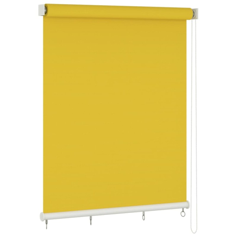 vidaXL Persiana enrollable de exterior 220x140 cm amarillo