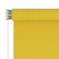 vidaXL Persiana enrollable de exterior 220x140 cm amarillo