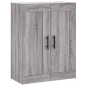 vidaXL Aparador alto madera contrachapada gris sonoma 69,5x34x180 cm vidaXL Aparador alto madera contrachapada gris sonoma 69,5x34x180 cm