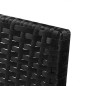 vidaXL Set de muebles de jardín 3 pzas y cojines ratán sintético negro vidaXL Set de muebles de jardín 3 pzas y cojines ratán sintético negro