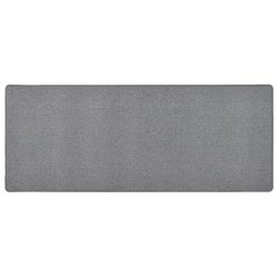 vidaXL Alfombra de pasillo gris oscuro 80x200 cm