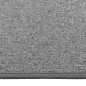 vidaXL Alfombra de pasillo gris oscuro 80x200 cm
