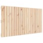 vidaXL Cabecero de cama de pared madera maciza de pino 127,5x3x60 cm vidaXL Cabecero de cama de pared madera maciza de pino 127,5x3x60 cm