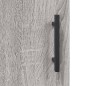 vidaXL Aparador alto madera contrachapada gris sonoma 69,5x34x180 cm vidaXL Aparador alto madera contrachapada gris sonoma 69,5x34x180 cm