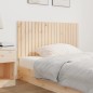 vidaXL Cabecero de cama de pared madera maciza de pino 127,5x3x60 cm vidaXL Cabecero de cama de pared madera maciza de pino 127,5x3x60 cm