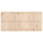 vidaXL Cabecero de cama de pared madera maciza de pino 127,5x3x60 cm vidaXL Cabecero de cama de pared madera maciza de pino 127,5x3x60 cm