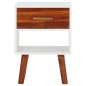 vidaXL Mesita de noche de madera maciza de acacia 40x30x57 cm vidaXL Mesita de noche de madera maciza de acacia 40x30x57 cm