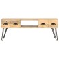 vidaXL Mueble para TV madera maciza de mango 120x35x45 cm vidaXL Mueble para TV madera maciza de mango 120x35x45 cm