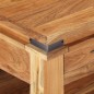 vidaXL Mesa de centro de madera maciza de acacia 110x52x45 cm vidaXL Mesa de centro de madera maciza de acacia 110x52x45 cm