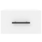 vidaXL Mesita de noche de pared blanco 35x35x20 cm vidaXL Mesita de noche de pared blanco 35x35x20 cm