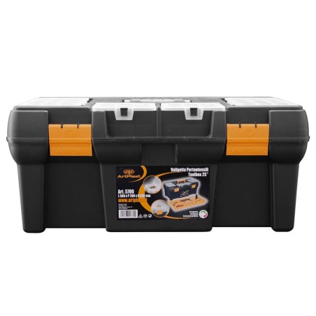 vidaXL Caja de herramientas PP 580x280x250 mm