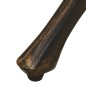vidaXL Mesa de jardín bronce aluminio fundido 78x78x72 cm vidaXL Mesa de jardín bronce aluminio fundido 78x78x72 cm