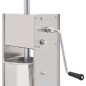 vidaXL Embutidora manual de acero inoxidable plateado 10 L vidaXL Embutidora manual de acero inoxidable plateado 10 L