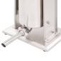 vidaXL Embutidora manual de acero inoxidable plateado 10 L vidaXL Embutidora manual de acero inoxidable plateado 10 L
