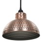vidaXL Lámparas de techo semiesféricas 2 unidades color cobre vidaXL Lámparas de techo semiesféricas 2 unidades color cobre