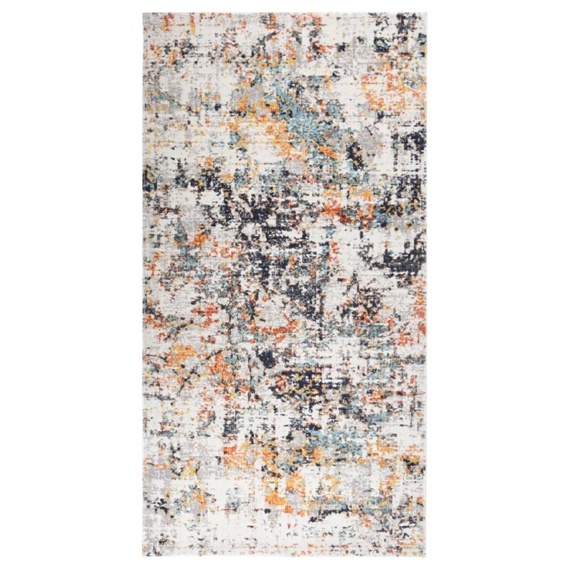 vidaXL Alfombra de exterior tejido plano multicolor 80x150 cm vidaXL Alfombra de exterior tejido plano multicolor 80x150 cm