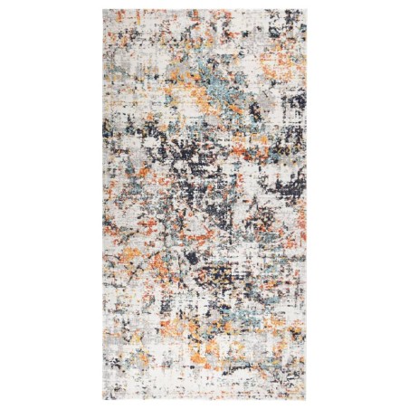 vidaXL Alfombra de exterior tejido plano multicolor 80x150 cm
