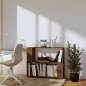 vidaXL Estantería/divisor madera de pino marrón miel 80x25x70 cm vidaXL Estantería/divisor madera de pino marrón miel 80x25x70 cm