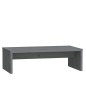 vidaXL Soporte de monitor madera maciza de pino gris 50x27x15 cm vidaXL Soporte de monitor madera maciza de pino gris 50x27x15 cm
