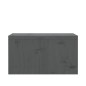 vidaXL Soporte de monitor madera maciza de pino gris 50x27x15 cm vidaXL Soporte de monitor madera maciza de pino gris 50x27x15 cm