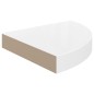 vidaXL Estante flotante de pared 2 uds MDF blanco brillo 25x25x3,8 cm vidaXL Estante flotante de pared 2 uds MDF blanco brillo 25x25x3,8 cm