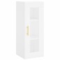 vidaXL Aparador alto madera contrachapada blanco 34,5x34x180 cm vidaXL Aparador alto madera contrachapada blanco 34,5x34x180 cm