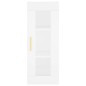 vidaXL Aparador alto madera contrachapada blanco 34,5x34x180 cm vidaXL Aparador alto madera contrachapada blanco 34,5x34x180 cm