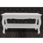 vidaXL Mesa de centro de 2 niveles de MDF blanca vidaXL Mesa de centro de 2 niveles de MDF blanca