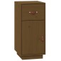 vidaXL Aparador de madera maciza de pino marrón miel 34x40x75 cm vidaXL Aparador de madera maciza de pino marrón miel 34x40x75 cm