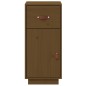 vidaXL Aparador de madera maciza de pino marrón miel 34x40x75 cm vidaXL Aparador de madera maciza de pino marrón miel 34x40x75 cm