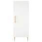 vidaXL Aparador alto madera contrachapada blanco 34,5x34x180 cm vidaXL Aparador alto madera contrachapada blanco 34,5x34x180 cm