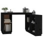 vidaXL Escritorio de madera maciza de pino negro 110x50x75 cm vidaXL Escritorio de madera maciza de pino negro 110x50x75 cm
