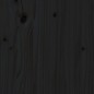 vidaXL Escritorio de madera maciza de pino negro 110x50x75 cm vidaXL Escritorio de madera maciza de pino negro 110x50x75 cm