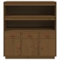 vidaXL Aparador alto madera maciza de pino marrón miel 100x40x108,5 cm vidaXL Aparador alto madera maciza de pino marrón miel 100x40x108,5 cm