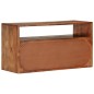vidaXL Mueble de TV de madera maciza de acacia 80x30x42 cm