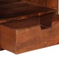 vidaXL Mueble de TV de madera maciza de acacia 80x30x42 cm