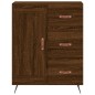 vidaXL Aparador alto madera contrachapada marrón roble 69,5x34x180 cm vidaXL Aparador alto madera contrachapada marrón roble 69,5x34x180 cm
