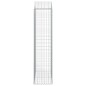 vidaXL Cesta gaviones forma arco hierro galvanizado 100x50x200/220 cm