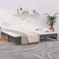 vidaXL Sofá cama extraíble madera maciza de pino gris 2x(80x200) cm vidaXL Sofá cama extraíble madera maciza de pino gris 2x(80x200) cm