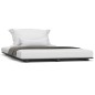 vidaXL Estructura de cama de madera maciza de pino negro 140x190 cm vidaXL Estructura de cama de madera maciza de pino negro 140x190 cm