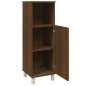 vidaXL Armario de baño madera contrachapada roble marrón 30x30x95 cm vidaXL Armario de baño madera contrachapada roble marrón 30x30x95 cm