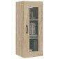 vidaXL Armario de pared colgante roble Sonoma 34,5x34x90 cm