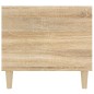 vidaXL Mesa de centro madera contrachapada roble Sonoma 90x49x45 cm