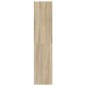 vidaXL Estantería/divisor espacios color roble Sonoma 100x30x135 cm vidaXL Estantería/divisor espacios color roble Sonoma 100x30x135 cm