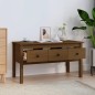 vidaXL Mesa de centro madera maciza de pino marrón miel 102x49x55 cm vidaXL Mesa de centro madera maciza de pino marrón miel 102x49x55 cm