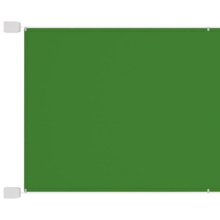 vidaXL Toldo vertical verde claro 140x600 cm tela oxford