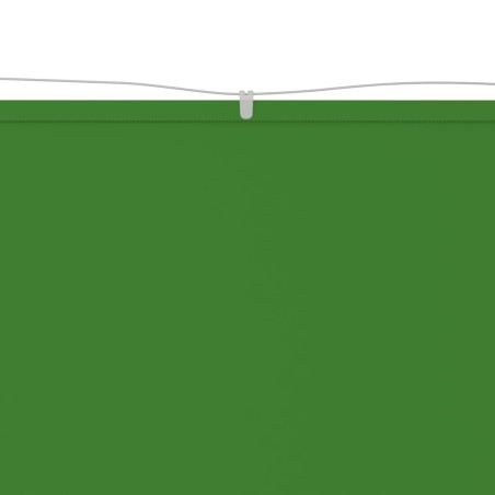 vidaXL Toldo vertical verde claro 140x600 cm tela oxford