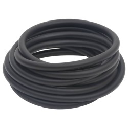 vidaXL Manguera de aire híbrida caucho y PVC negro 15 mm 2 m